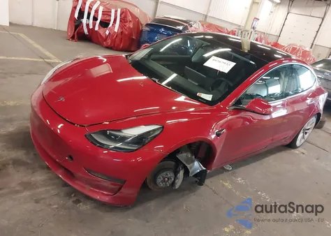 2021 Tesla Model 3 Long Range Dual Motor All-Wheel Drive из США, поврежденный, VIN 5YJ3E1EBXMF013215